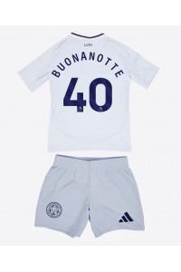 Leicester City Facundo Buonanotte #40 Babytruitje 3e tenue Kind 2024-25 Korte Mouw (+ Korte broeken)